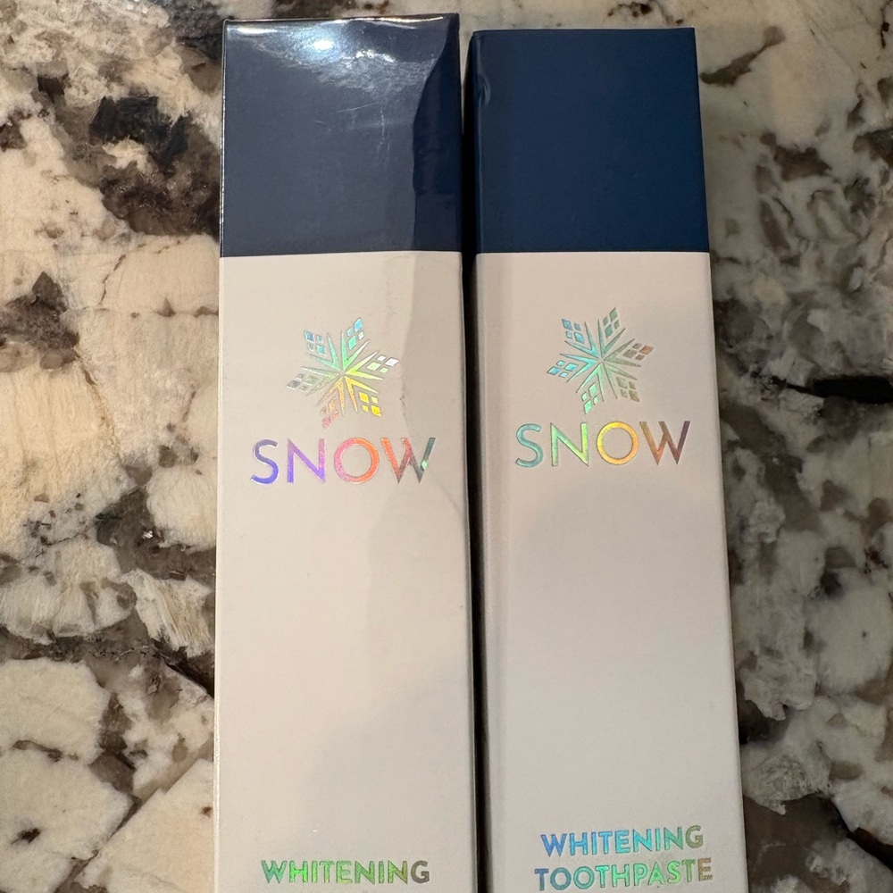 Set/2 Snow Whitening Toothpaste